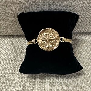 Alchemia gold Atocha coin bracelet, new without tags.